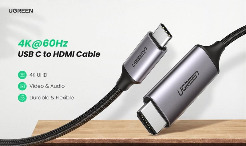 Ugreen Type C To HDMI Cable (1.5m) Carousel 4