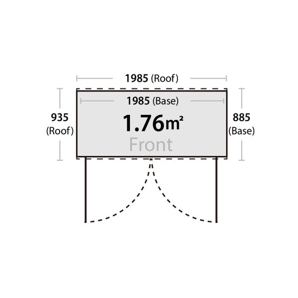 Bike Shed, Garden Storage Box, Wheelie Bin Storage, Pump Shed Carousel 12