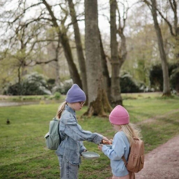 Mushie: Kids Mini Backpack - Fog Carousel 2