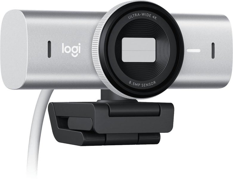 Logitech MX Brio 4K Ultra HD Collaboration and Streaming Webcam Pale Grey Carousel 2