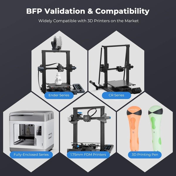 Creality Ender-PLA Filament 1.0Kg 1.75mm-Yellow Carousel 5