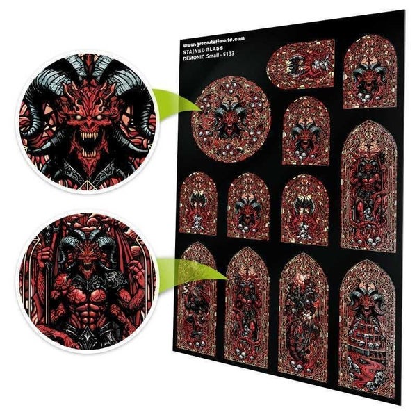 GSW: Skeleton Stained Glass - Small Carousel 4