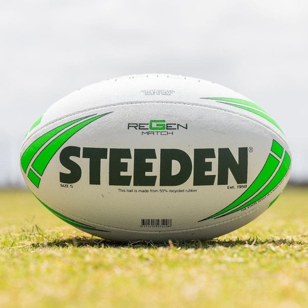 Steeden ReGen Recycled Match Rugby League Ball - Size 5 Carousel 2
