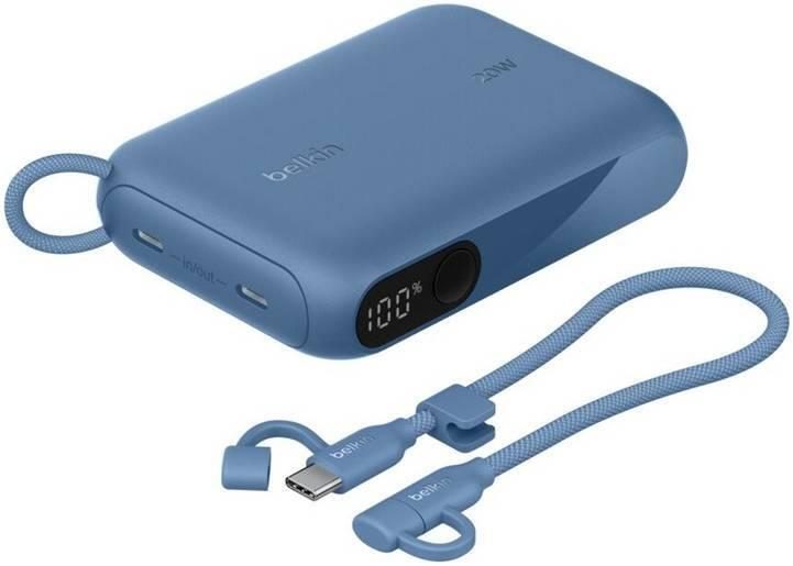 Belkin 10K Power Bank With Display - Blue Carousel 2
