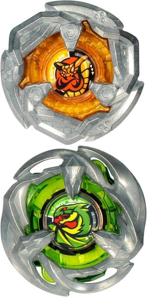 Beyblade X: Booster Double Pack- Gale Wyvern 5-80B v Tail Viper 3-80HN Carousel 2