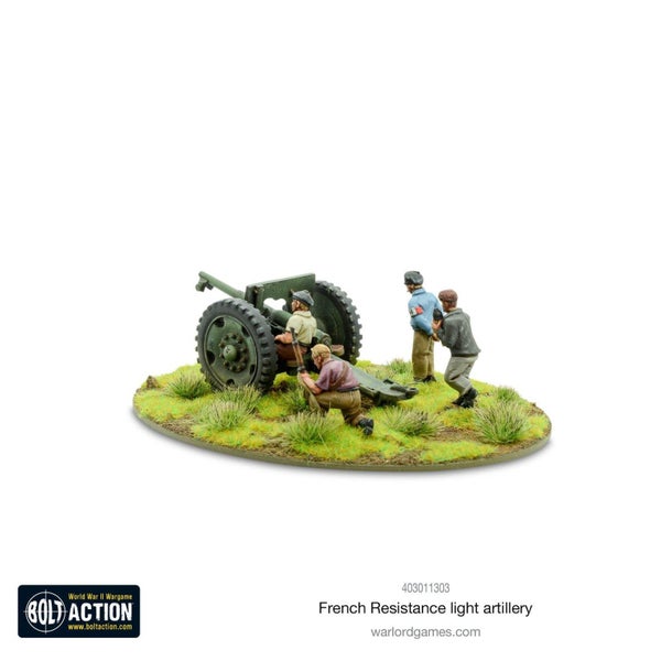 Bolt Action: French Resistance Light Artillery Carousel 2