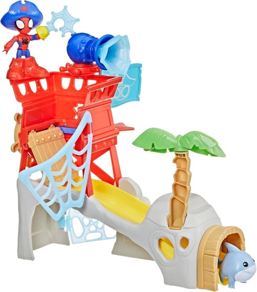 Spidey & Friends: Water-Webs Spidey Island - Playset Carousel 2