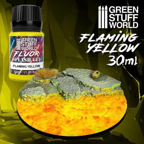 GSW: Splash Gel - Flaming Yellow Carousel 2