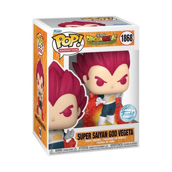 Dragon Ball: Super Saiyan God Vegeta - Pop! Vinyl Figure Carousel 2
