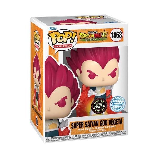 Dragon Ball: Super Saiyan God Vegeta - Pop! Vinyl Figure Carousel 5