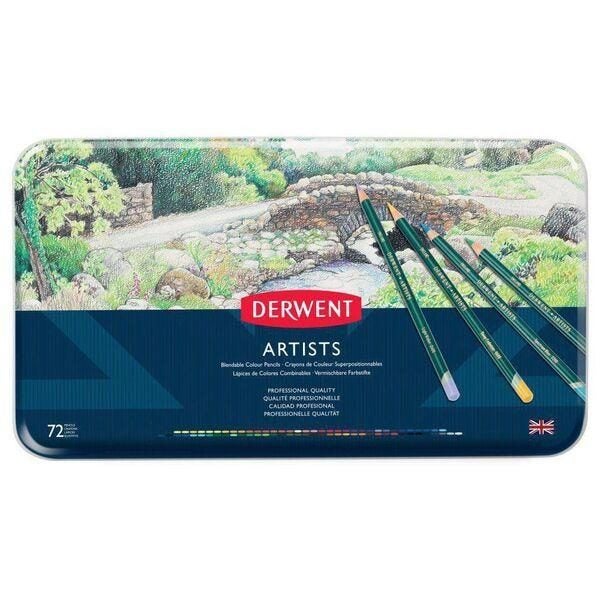 Derwent: Artists Pencils Tin of 72 Carousel 2