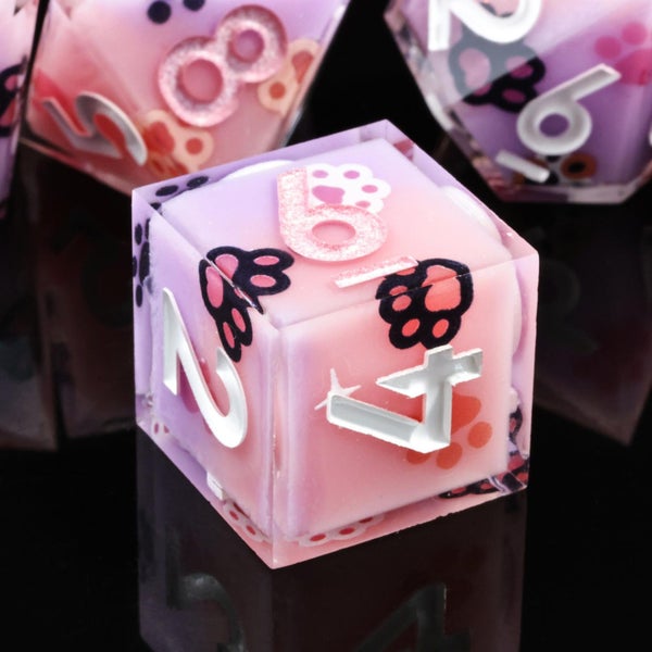 Dudley's Gallery - Toe Beans Sharp Edge Resin Dice Set Carousel 2