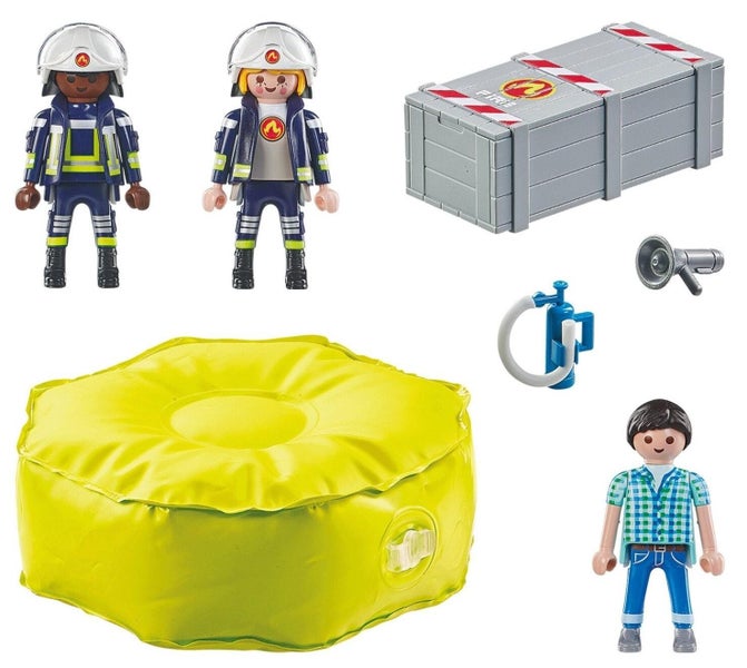 Playmobil: Firefighter with Air Pillow (71465) Carousel 2