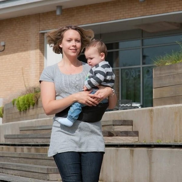 Hippychick Hipseat - Black Carousel 2