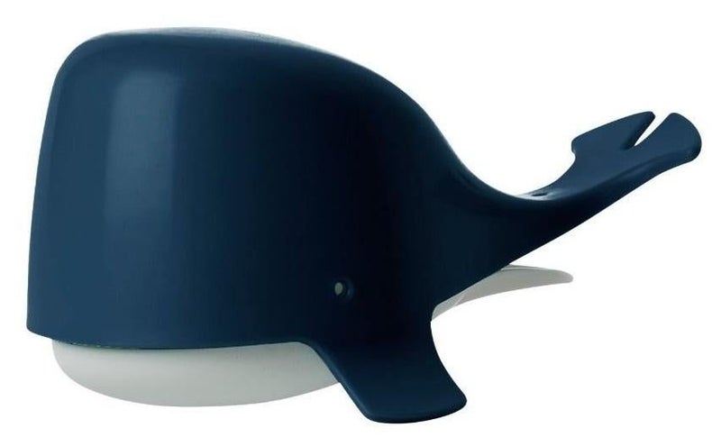 Boon: Chomp Hungry Whale Bath Toy - Navy Carousel 2