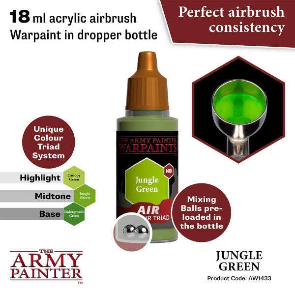 Army Painter: Warpaints Air - Jungle Green Carousel 2
