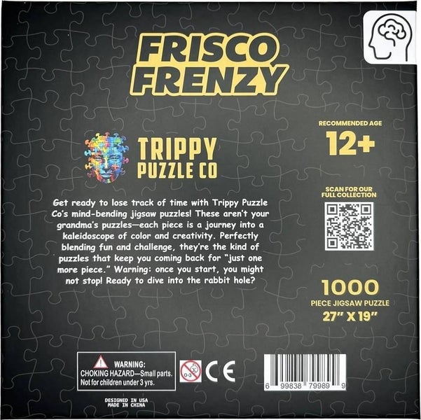Trippy Puzzles: Frisco Frenzy Puzzle (1000pc Jigsaw) Carousel 3