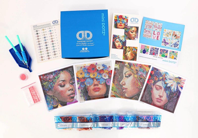 Diamond Dotz: Mini Dotz Kit - Four Beauties Carousel 2