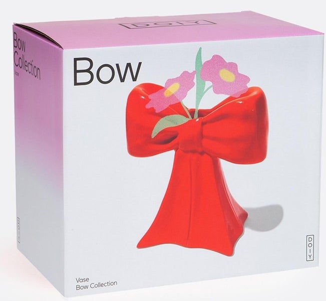 DOIY: Bow Vase - Red Carousel 4