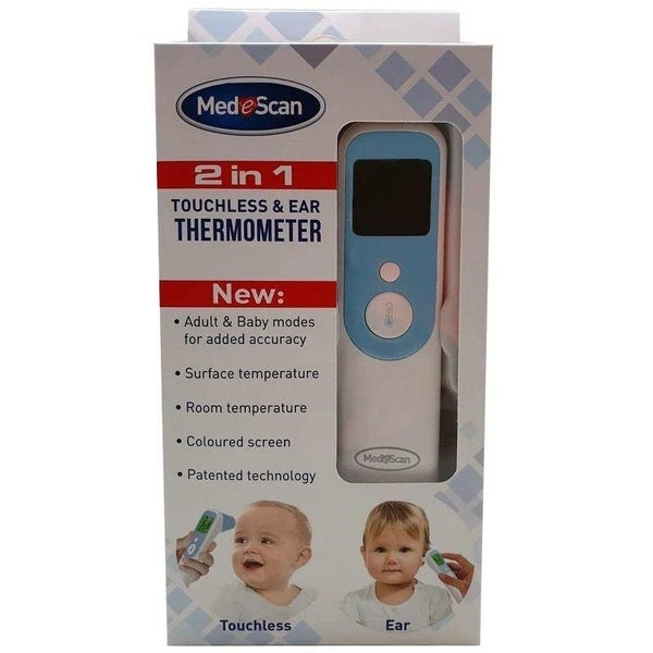 Medescan: 2 In 1 Touchless and Ear Thermometer Carousel 3