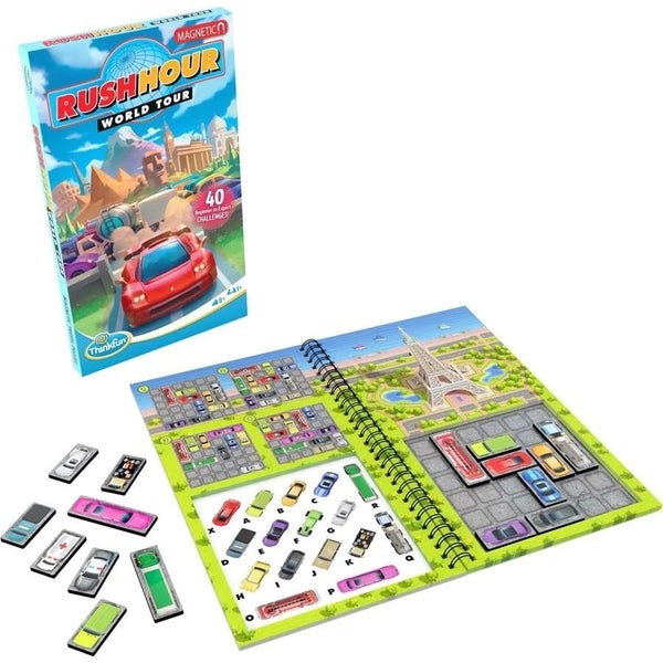 ThinkFun: Rush Hour World Tour Travel Puzzle Carousel 2