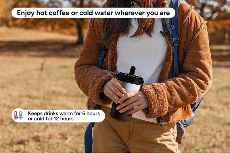 Essentials For You: 2-in-1 Insulated Water Bottle and Travel Mug Carousel 5