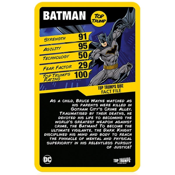 Top Trumps Specials - Batman Carousel 2