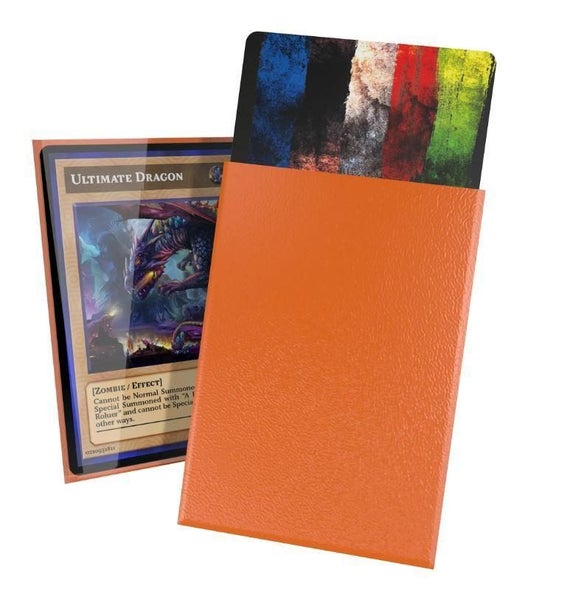 Ultimate Guard: Cortex Japanese Sleeves (60ct) - Glossy Orange Carousel 2