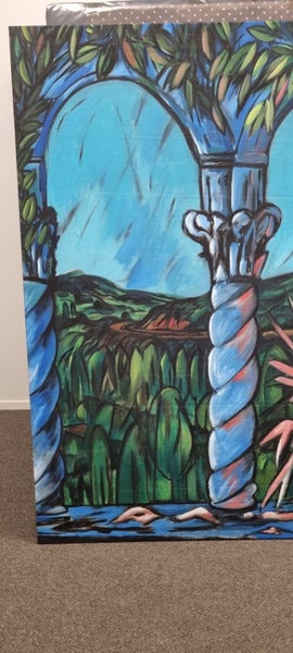 Dean Buchanan (NZ 1952-)'' Ingrids Place'' West Coast Carousel 2