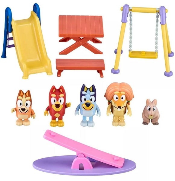 Bluey: Deluxe Park Themed Playset Carousel 2
