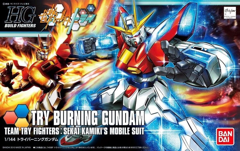 HGBF 1 / 144 Try Burning Gundam - Model Kit Carousel 2