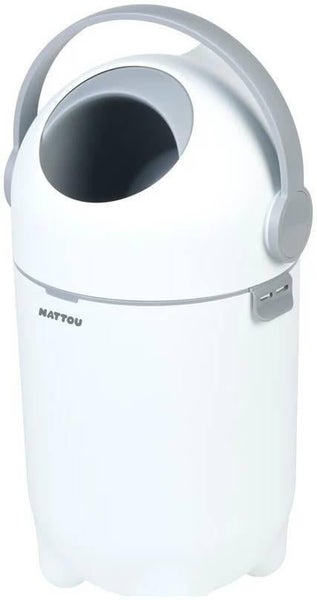 Nattou: DROPY Nappy Bin - White Carousel 2