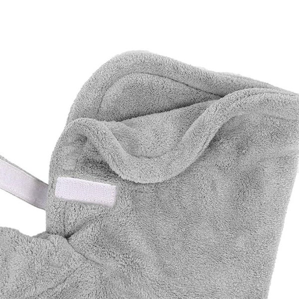 Petswol: Quick Drying Pet Bathrobe - Grey (M) Carousel 5