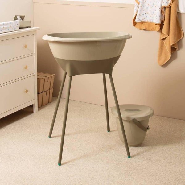 LUMA: Baby Bath - Olive Green Carousel 4