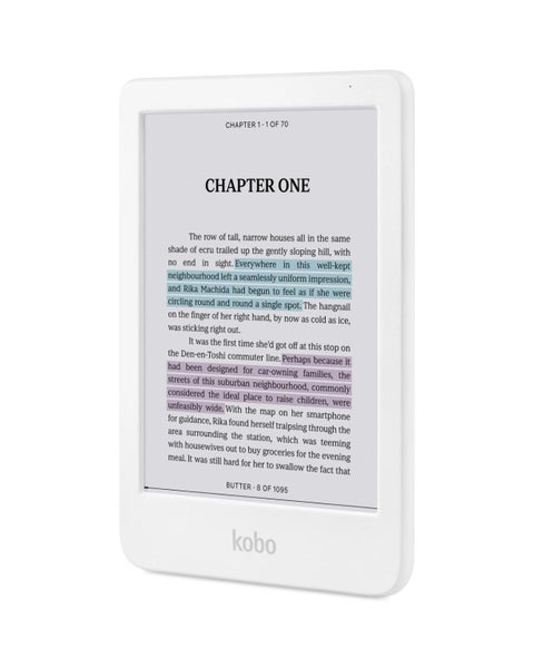 Kobo Clara Colour White 6" E Ink Colour Display Comfort Light Pro &... Carousel 2