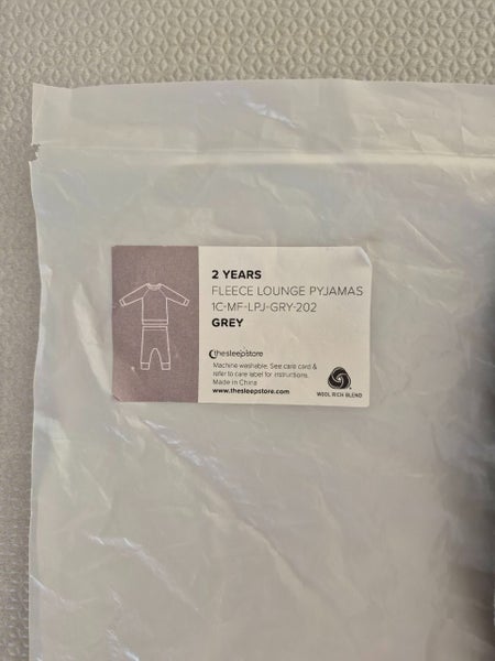 The Sleep Store Deluxe Merino Fleece Lounge Pyjamas (Grey) 2 years Carousel 6