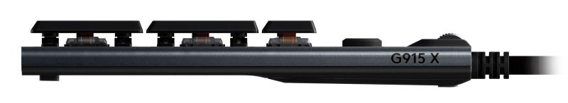 Logitech G915X Low-Profile Wired Gaming Keyboard (Tactile) Carousel 3