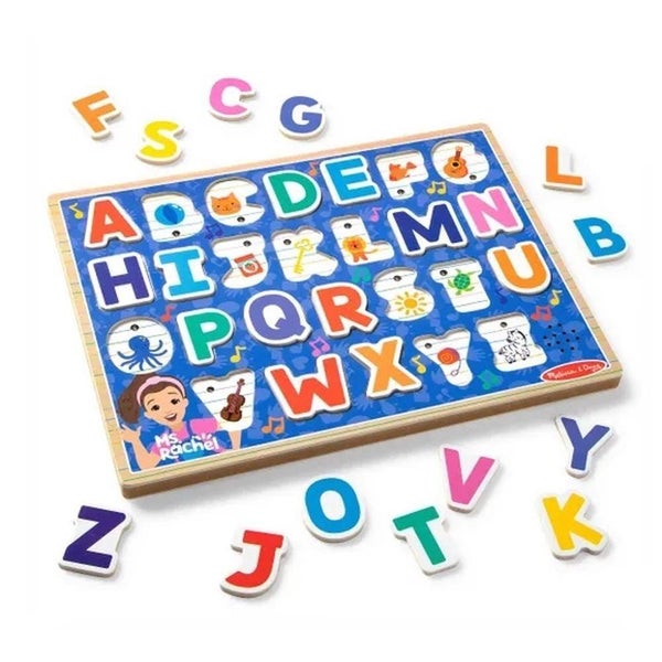 Melissa & Doug: Ms. Rachel Alphabet Phonics Puzzle Carousel 2