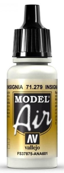 Vallejo Model Air Insignia White Acrylic Paint 17ml Carousel 1