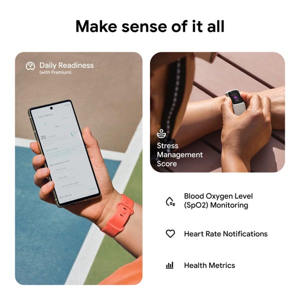 Fitbit Charge 6 Fitness Watch - Silver / White Carousel 5