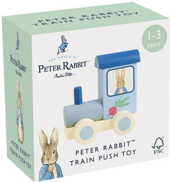 Peter Rabbit: Wooden Train Push Toy Carousel 2