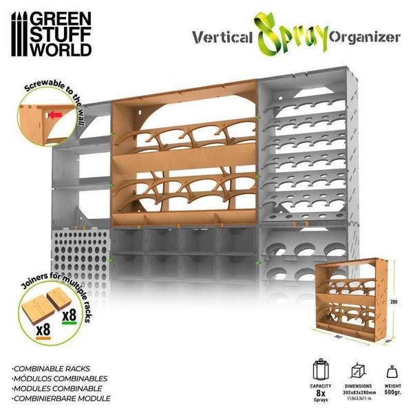 GSW: Modular Set - Vertical Spray Organizer Carousel 2