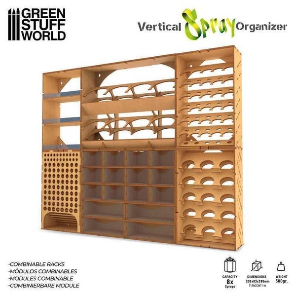 GSW: Modular Set - Vertical Spray Organizer Carousel 3