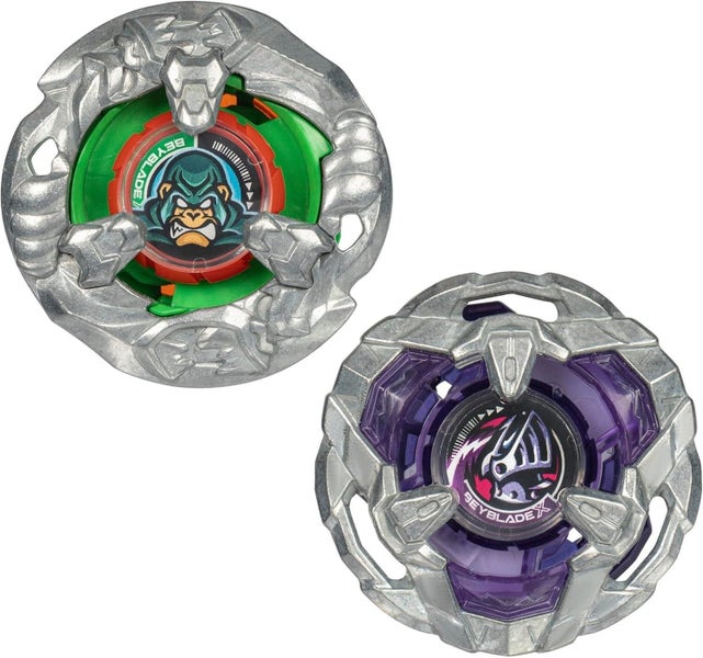 Beyblade X: Booster Double Pack- Yell Kong 3-60GB v Helm Knight 5-80T Carousel 2