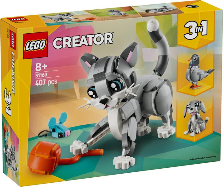 LEGO Creator: 3-In-1 Playful Cat - (31163) Carousel 5