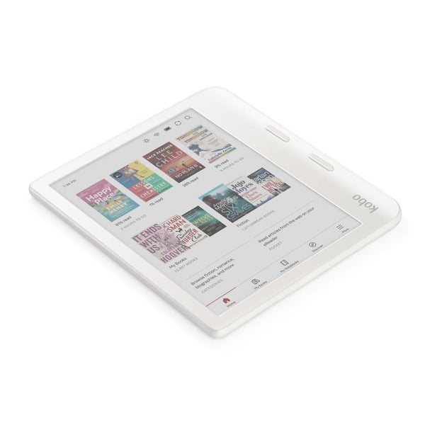Kobo Libra Colour 7" E-Ink Colour Display with Stylus 2 Compatability &... Carousel 5