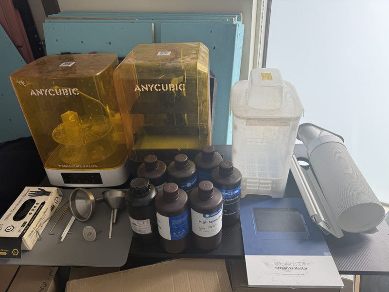 Anycubic Photon Mono M5s + LOTS of extras + RESIN (needs repair)64310038331010110