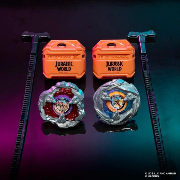 Beyblade X: Jurassic World Spinosaurus vs. Quetzalcoatlus - Multipack Set Carousel 5