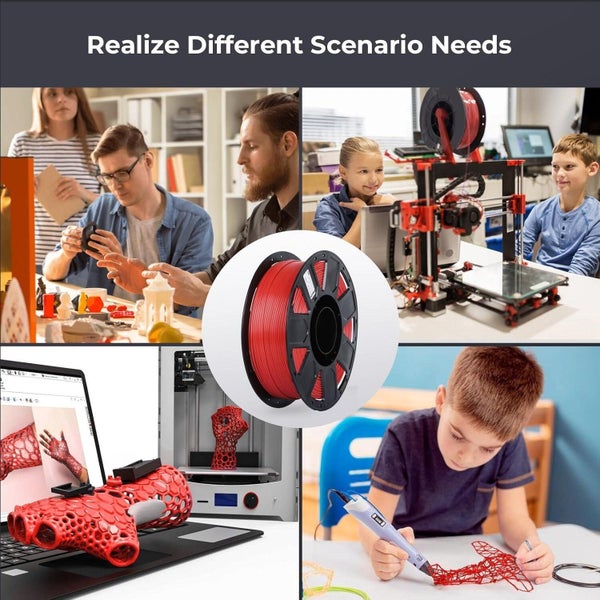 Creality Ender-PLA Filament 1.0Kg 1.75mm-Red Carousel 5