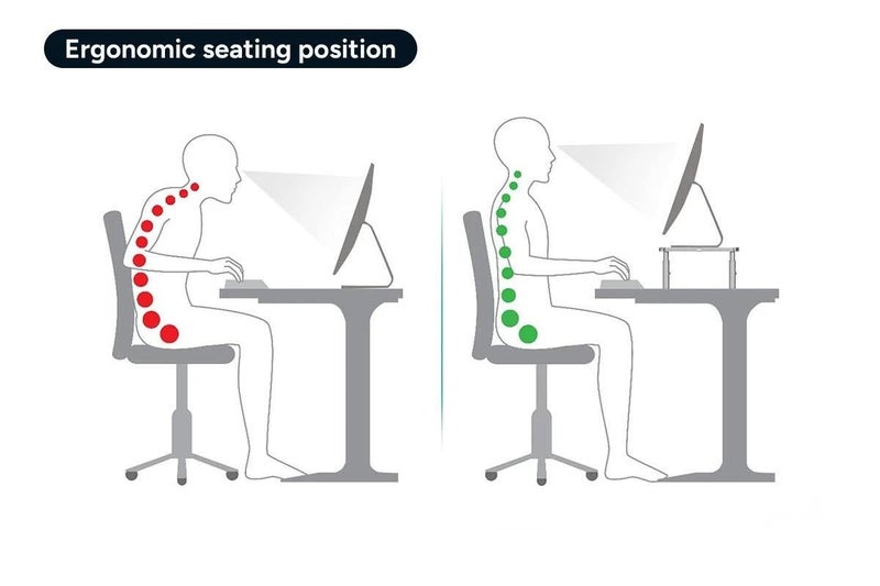 Kogan Height Adjustable Ergonomic Laptop and Monitor Stand Carousel 5